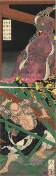 lu zhishen Tsukioka Yoshitoshi Japanese Oil Paintings